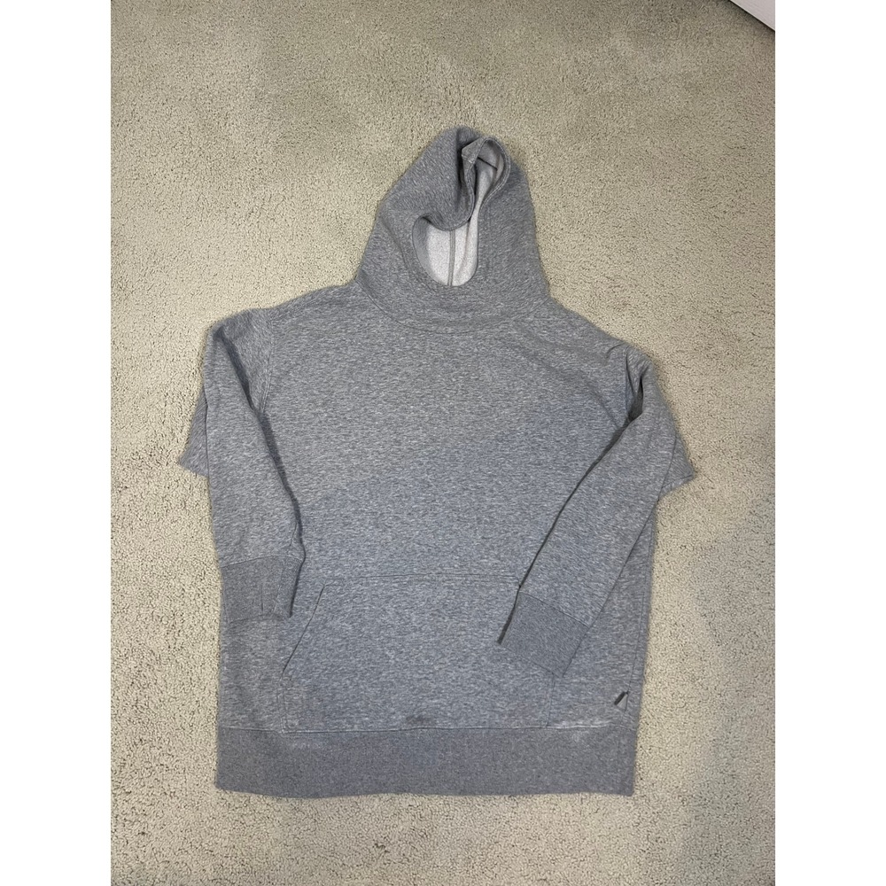 JoyLab Mens Oversized Heather Gray Fleece Hoodie Pullover Sweatshirt Size M